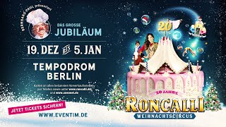 20 Original Roncalli Weihnachtscircus Berlin 20242025 [upl. by Tod]