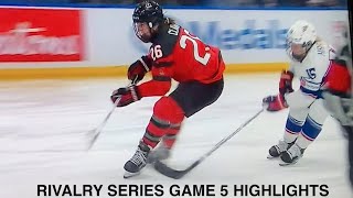 USA CANADA GAME 5 RIVALRY SERIES FULL HIGHLIGHTS Feb 7 2024 [upl. by Akiner]