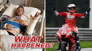 UPDATE The Latest Condition of Andrea Dovizioso after Massive Accident on Training motogp [upl. by Alage909]