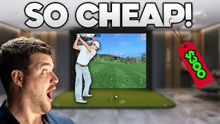 This CHEAP Home Golf Simulator is EVERY GOLFERS DREAM Under 300 [upl. by Calley]