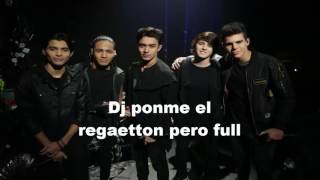 CNCO Hey DJ Pop Version LETRA [upl. by Anihta]