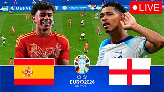 Spain vs England Live  Final UEFA Euro 2024  Full Match amp EAFC 24 Gameplay [upl. by Henryk]