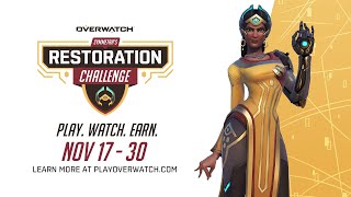 Symmetra’s Restoration Challenge  Overwatch Event [upl. by Yenffit87]