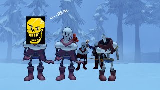 EVERY Papyrus Skin Ranked From WorstBest Roblox Undertale Last Corridor [upl. by Naahsar]