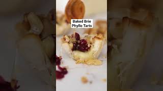 Baked Brie Phyllo Tarts [upl. by Ymor]