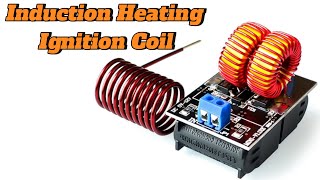 Induction Heating Ignition Coil Experiment  Science Project [upl. by Messere]