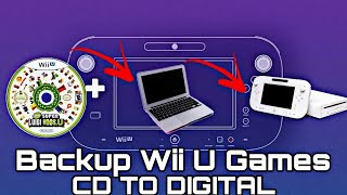 How To Backup Physical Wii U Games To Digital on a modded WII U [upl. by Durrej]