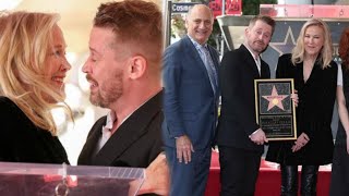 Macaulay Culkin Steps Out with Both Sons for the First Time at Hollywood Walk of Fame Ceremony [upl. by Fendig]