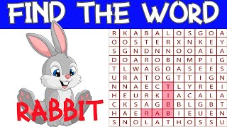 Scrambled Word Game  Find The Hidden Word [upl. by Ahseyt]