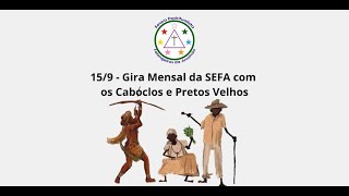 GIRA MENSAL DA SEFA  PRIMEIRA PARTE [upl. by Obaza]