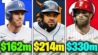 Biggest Free Agent Contract For Every MLB Team [upl. by Rebba]