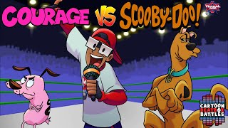 Courage Vs Scooby Doo  Cartoon Beatbox Battles Auditions [upl. by Eimaral]