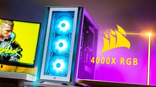 Theyre BACK  CORSAIR 4000X RGB Case Review [upl. by Yacov]