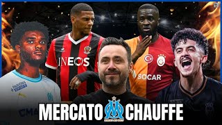 🔵OM  MERCATO CA CHAUFFE 🔥 [upl. by Nivar]