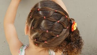 PENTEADO PARA ESCOLA FÃCIL LATERAL COM ELÃSTICOS DE SILICONE [upl. by Atteyek449]