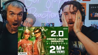 Endhira Logathu Sundariye  20  Rajinikanth  Amy Jackson  AR Rahman REACTION [upl. by Debo]