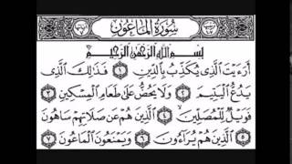 Quran Surah 105114  Mishary Alafasy [upl. by Carlton]