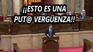 ¡¡NO VEAS ESTE VÍDEO ¡¡TE CABREARÁS Parlamento de Cataluña [upl. by Aneelad]