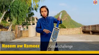 Cricket challenge with Rameez 😏 [upl. by Ced]