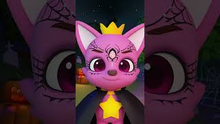 🎃 Pinkfong Wearing Halloween Makeup Hogi Halloween shorts [upl. by Feer]