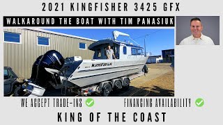 KingFisher Boats  3425 GFX  Alberta amp BC [upl. by Ormsby265]