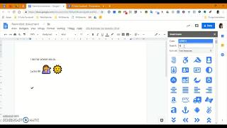 Emojis och symboler i Google Docs [upl. by Kerrill]