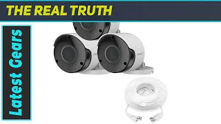 reviewWisenet SDC89445BF The Best 5MP Security Camera Triple Pack for Home and Business [upl. by Kamal880]