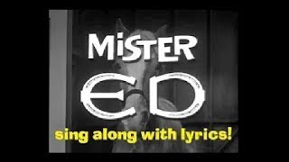 Mister Ed theme song  lyrics on screen [upl. by Ceil]