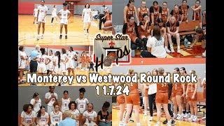 5🌟🏀 Monterey vs Westwood Round Rock  Texas High School Varsity Basketball Full Game 11724 [upl. by Remos]