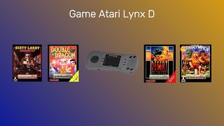 Nostalgia Atari Lynx D [upl. by Votaw]