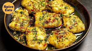 LEMON BUTTER GARLIC FISH RECIPE  GRILLED FISH IN LEMON BUTTER SAUCE [upl. by Kiraa842]