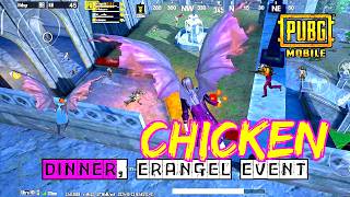 🥳 CHICKEN DINNER DI ERANGEL EVENT  PUBG MOBILE GAMEPLAY [upl. by Niamrahc]