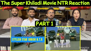 Reaction On The Super Khiladi Movie NTR  Part 1 [upl. by Nosyarg344]