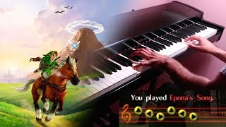 The Legend of Zelda  Eponas Song  Jazz Piano [upl. by Prochoras]