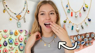 i made viral TikTok necklaces from scratch [upl. by Sylado]