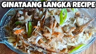 GINATAANG LANGKA RECIPE [upl. by Dygall]