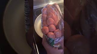 Chicken 🍗 hot dogs 🌭Zabiha Halal shorts shortvideo HinaMusaWorld [upl. by Eitsirc444]