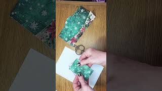 Assembling My Christmas Junk Journal Trifold Folio  DIY Tutorial [upl. by El]