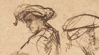 How did Rembrandt use the reed pen in his drawings [upl. by Alak]