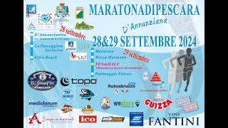 Percorso Maratona di Pescara 2024 4K 60fps [upl. by Epifano178]