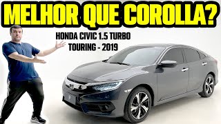 CIVIC TOURING TURBO G10  O MELHOR HONDA JÁ FABRICADO no BRASIL Avaliação [upl. by Adniroc]