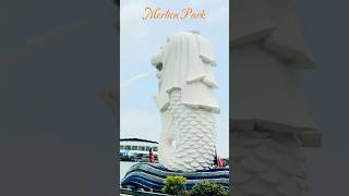 Merlion Park Singapore Shorts singapore [upl. by Macdonald318]