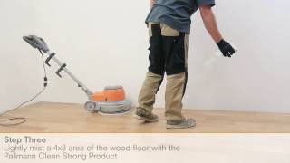 Pallmann Clean Strong Deep Clean a Wood Floor [upl. by Pitts]