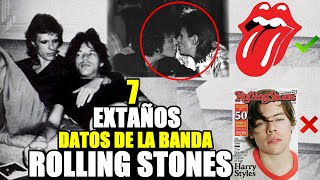 LOS 7 CURIOSOS DATOS DE LOS ROLLING STONES [upl. by Ardiedak]