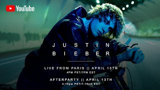 Justin Bieber  Live from Paris Livestream [upl. by Ever]