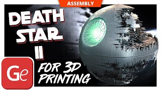 Death Star II 3D Printing Model  Assembly by Gambody [upl. by Boleslaw418]