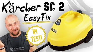 Kärcher Dampfreiniger SC 2 Easyfix Test ► Top Markengerät  ✅ Wir haben getestet  Wunschgetreu [upl. by Ehman]