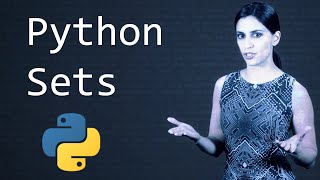 Sets in Python  Python Tutorial  Learn Python Programming [upl. by Norbie]