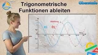 Trigonometrische Funktionen ableiten  Oberstufe ★ Übung 2 [upl. by Marnia]