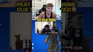 Pilat Training Clix for Jynxzi Boxing Match 🫨 pilat clix jynxzi funny boxing [upl. by Llenehc]